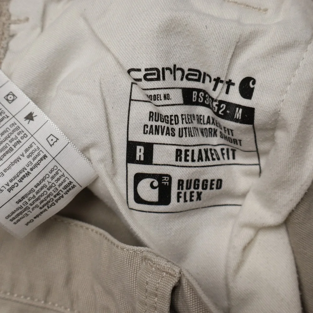 Carhartt Shorts Mens 40 Beige Relaxed Fit Rugged Flex 11